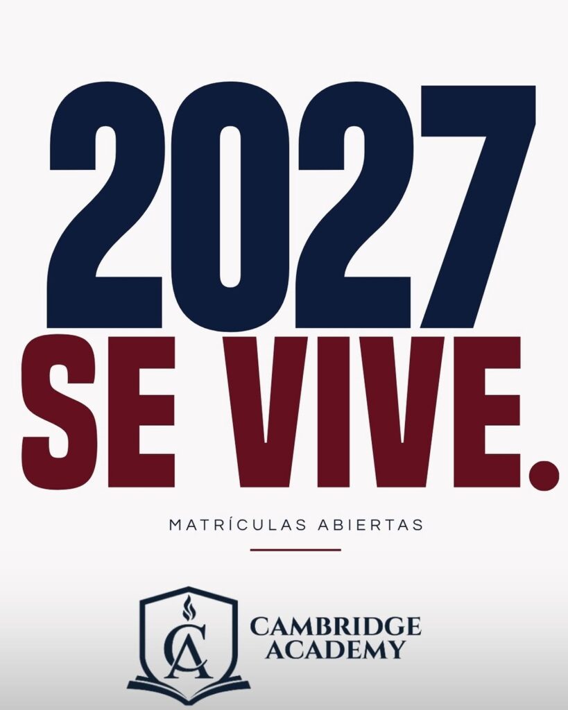 Campaña 2027 se vive de Cambridge Academy